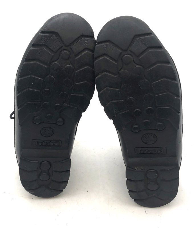 Timberland 58006 Black Perforated Leather Mid Top Sneakers Men's Size 10.5 M