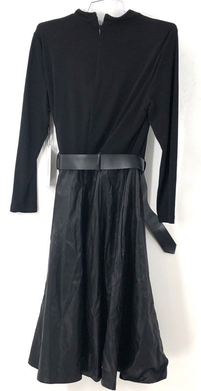 NWT Calvin Klein Women's Black Fit & Flare Dress - Size 10