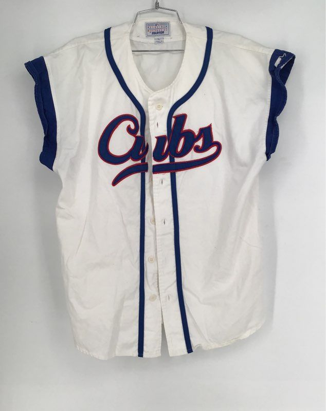 Starter Men&#39;s White Chicago Cubs Baseball MLB Jersey - Size Large