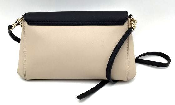 Authentic Kate Spade New York Women&#39;s Black Tan Crossbody Bag - COA Included