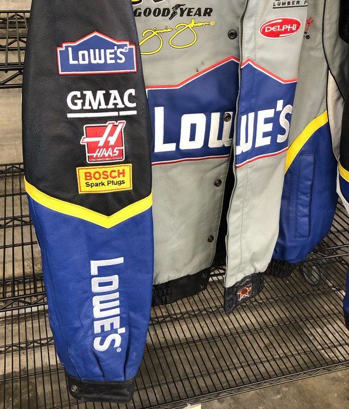 Vintage Chase Authentics NASCAR Jimmie Johnson Men's Pit Crew Jacket - Size XL