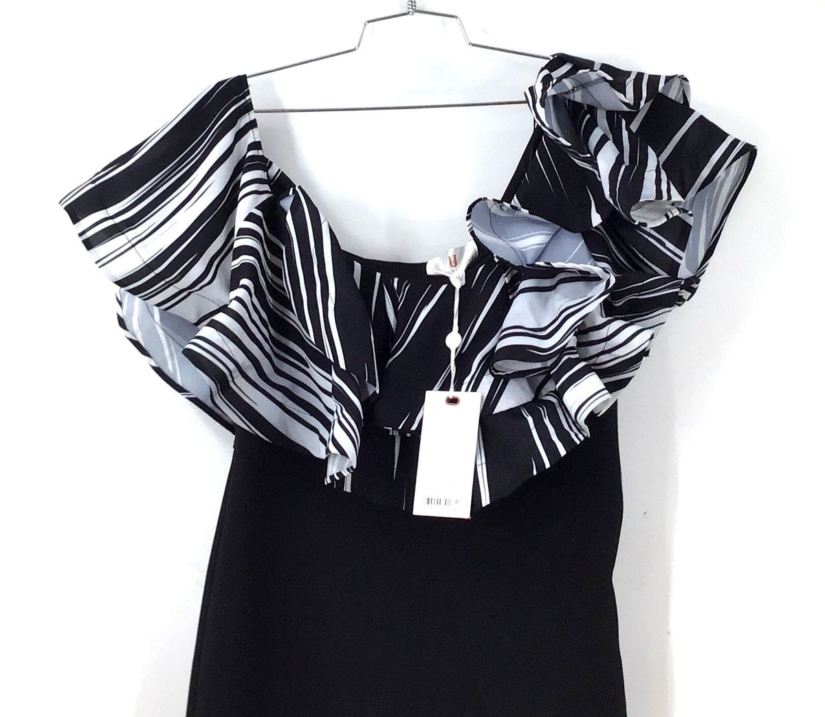 NWT Forever Unique Women's Black Jumpsuit One-Piece - Size 8