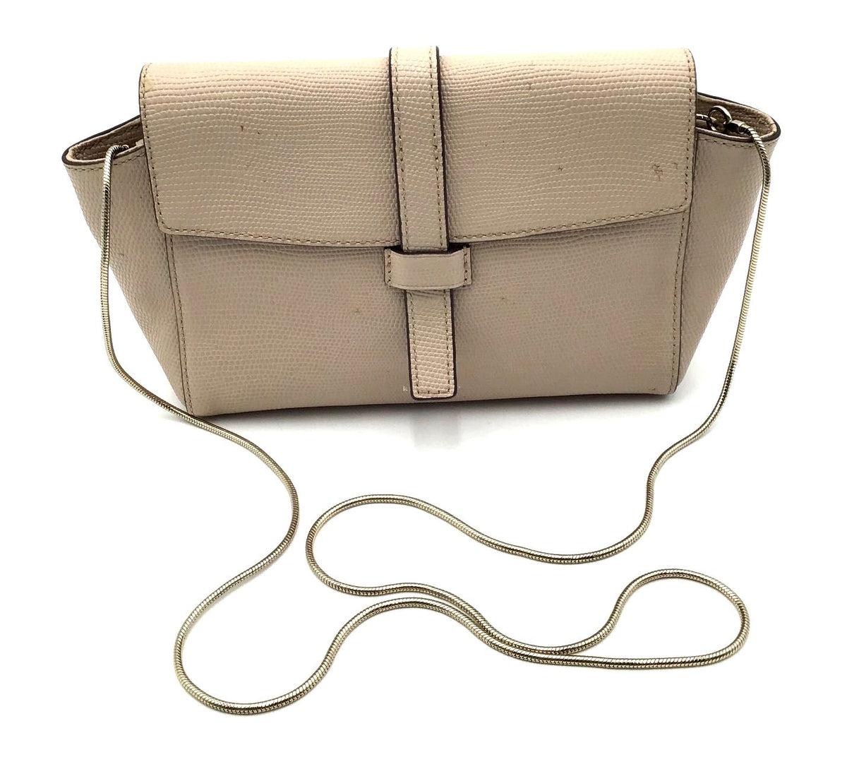 Authentic Kate Spade New York Beige Luxury Leather Crossbody Bag - COA Included