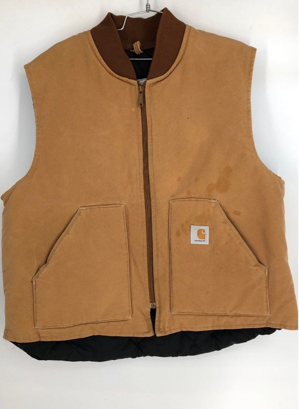 Carhartt Men&#39;s Brown Vest