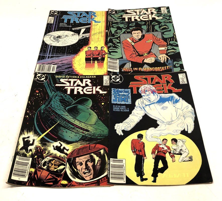 Comic Book Lot Marvel DC 1980s 1990s Star Trek Sci-Fi Superhero 21 Comics