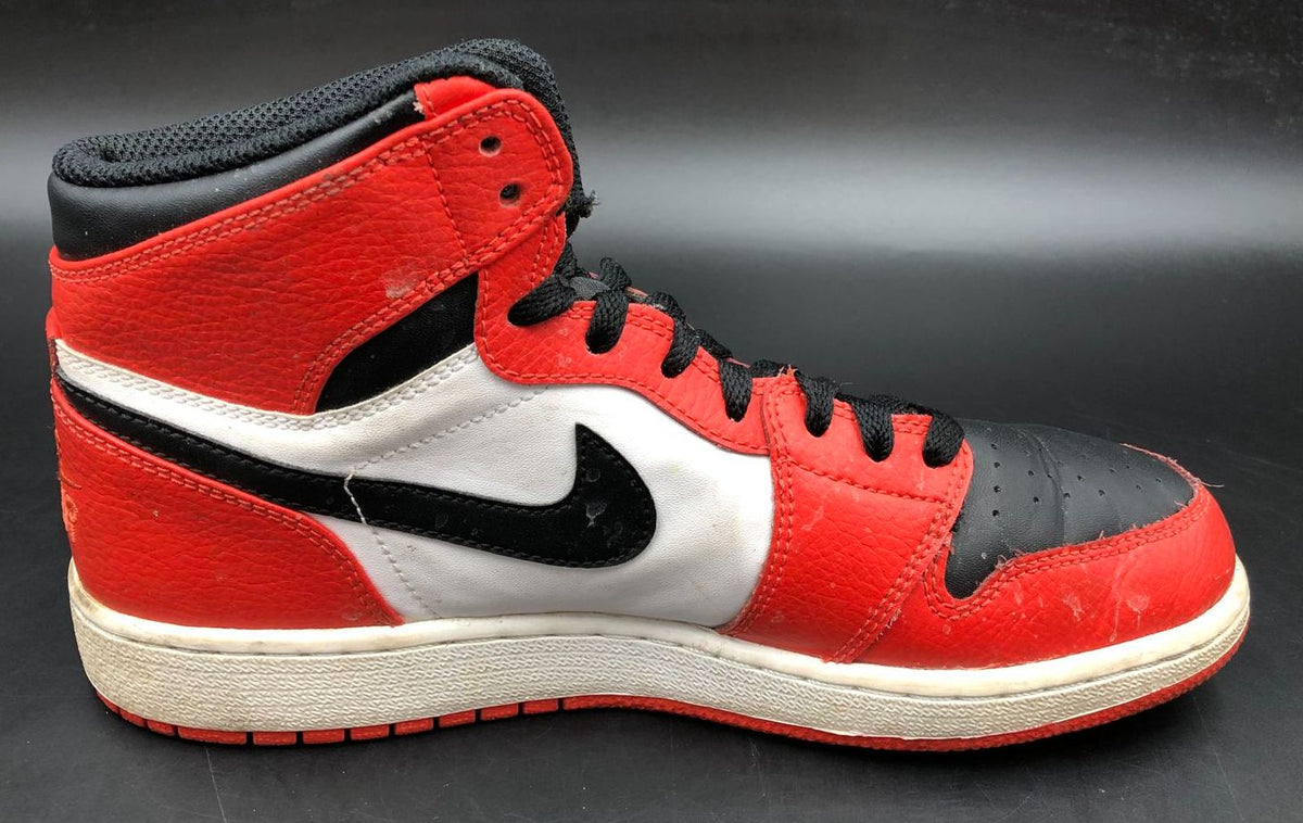 Nike Air Jordan 1 Retro High GS 'Rare Air Max Orange' Sneakers - Size 6Y (+COA)