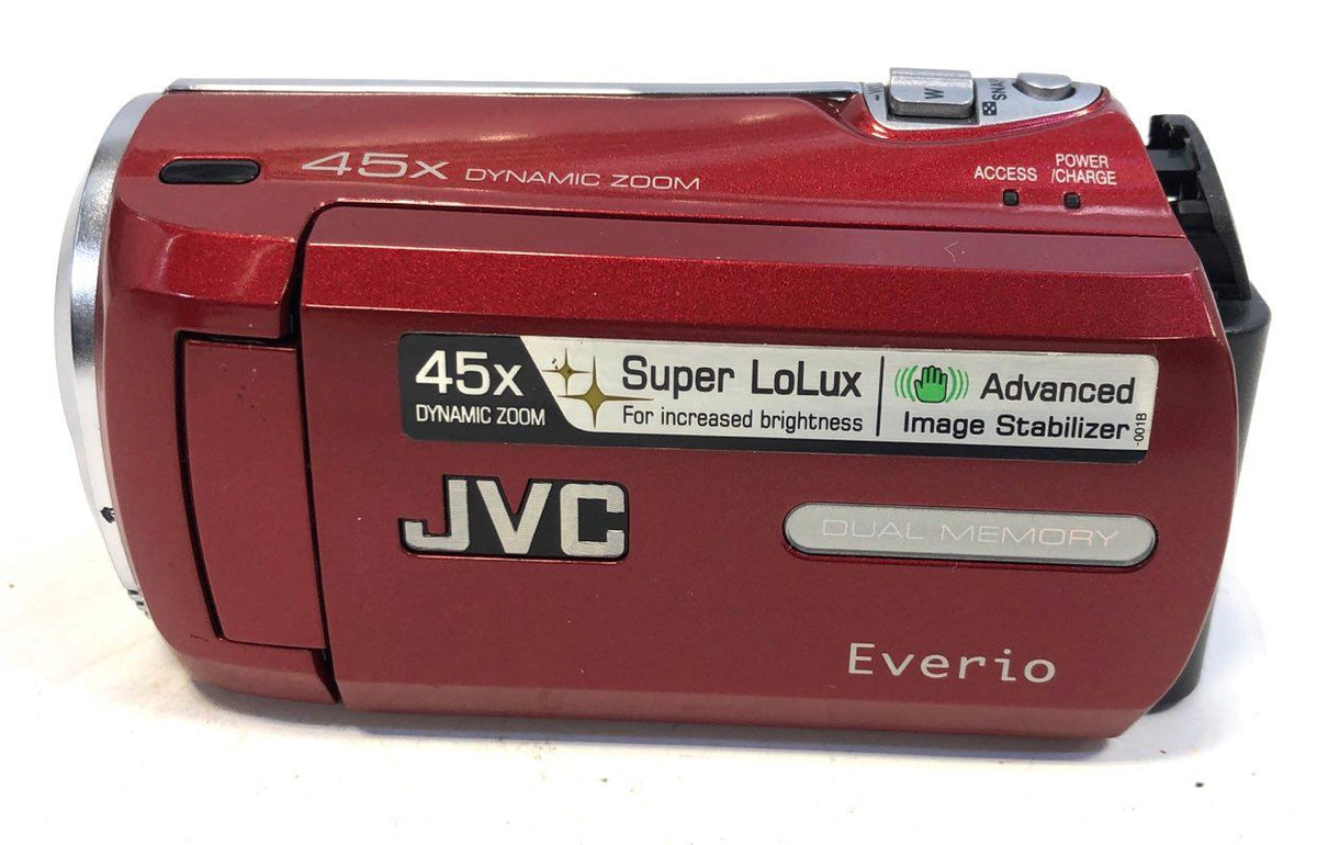 JVC Everio 45x Zoom SD/SDHC Digital Camcorder with Charger & Cables