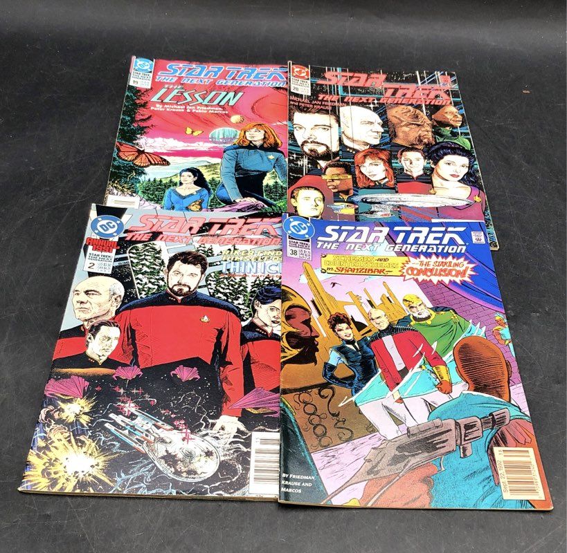 Star Trek DC Comics Lot 1990s Sci-Fi Original Series Next Generation
