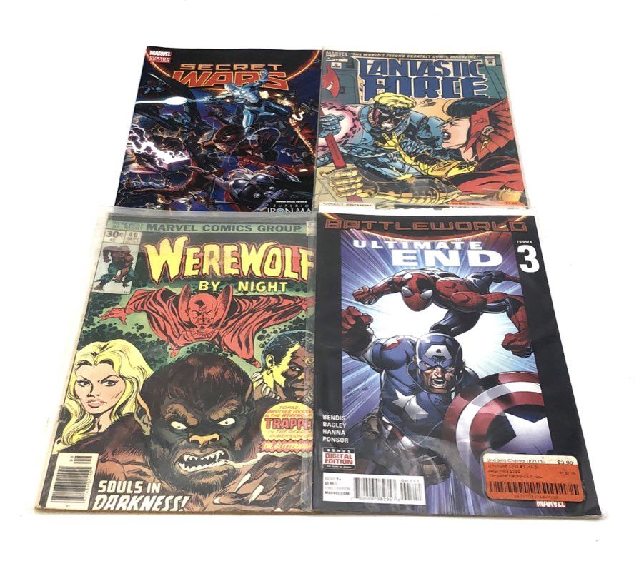 Comic Book Lot Marvel DC Image Mixed Bronze to Modern Age