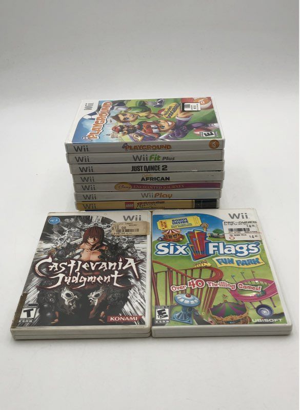 Castlevania Judgment LEGO Indiana Jones 11 Wii Game Lot Nintendo 2000s Era