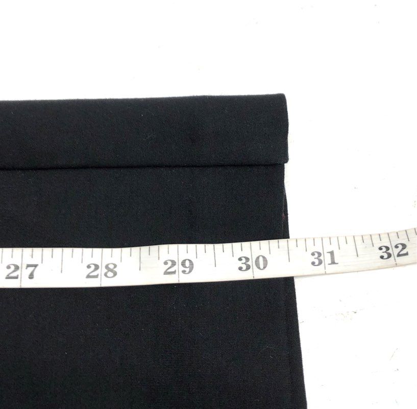 Maeve Anthropologie Women's Black Wide Leg Patch Pocket Stretch Pants NWT Sz 0P