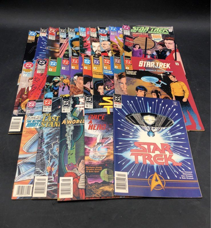 Star Trek DC Comics Lot 1990s Sci-Fi Original Series Next Generation