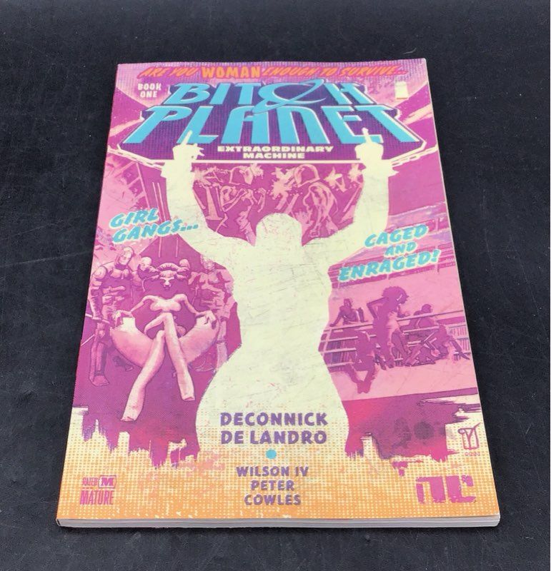 DC Image Comic Lot Superman Suicide Squad Saga Bitch Planet 5 Graphic Novels