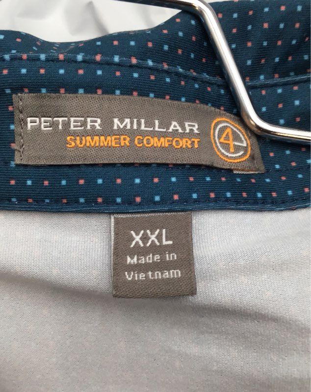 Peter Millar Men&#39;s Polo Shirt Lot - Size 2XL