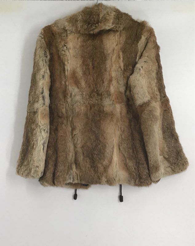 Women&#39;s Brown Fur Jacket - Size Medium