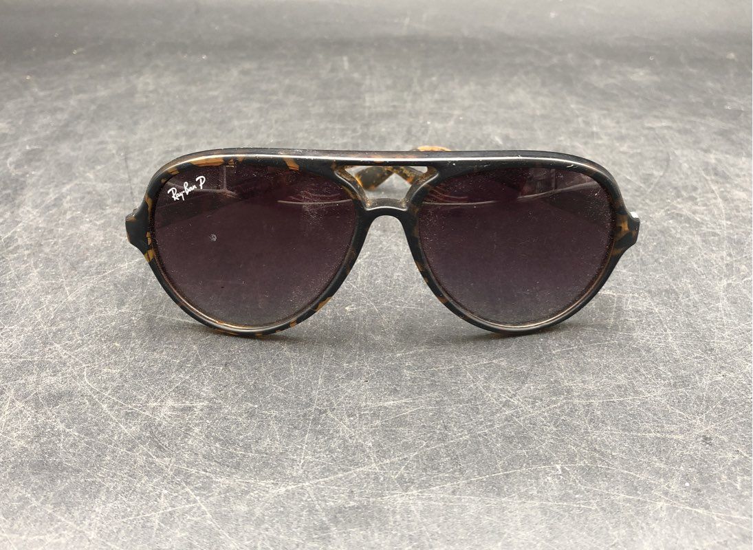 Ray-Ban Men's Black Brown Aviator Sunglasses