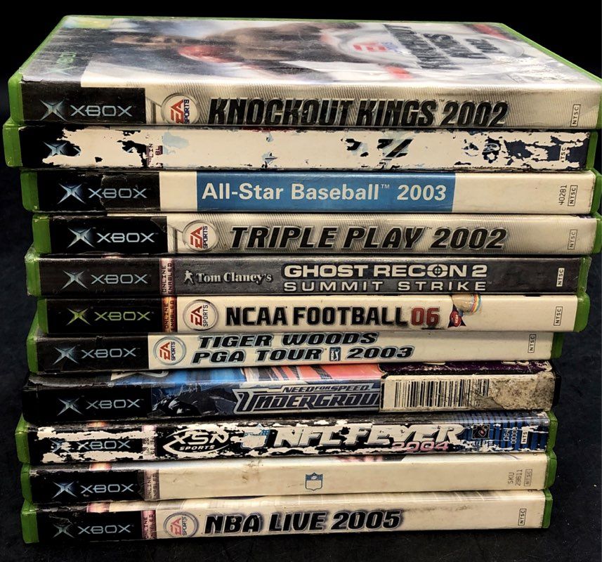 Need for Speed Underground Forza 10 Original Xbox Game Lot 2000s Sports Racing