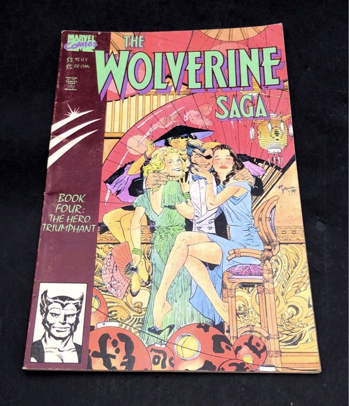 Wolverine Marvel Comic Lot Wolverine Saga 1-4 & Meltdown #1 6 Comics