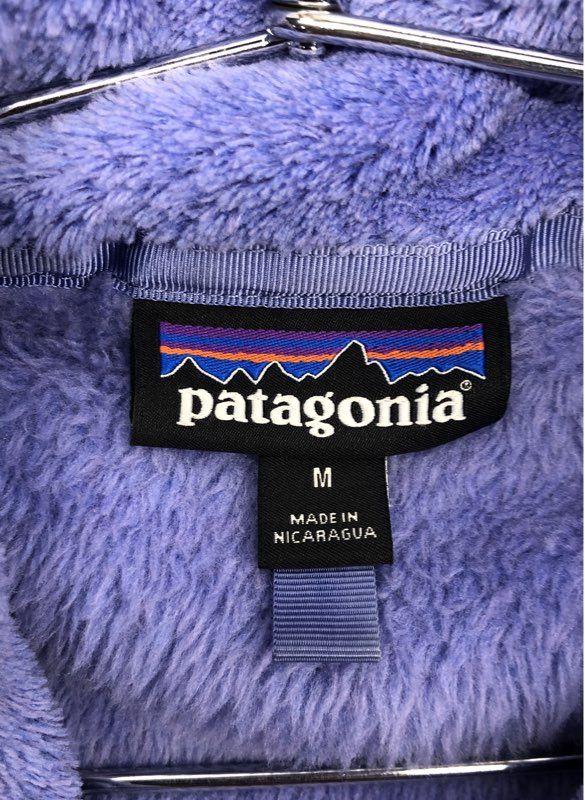 Patagonia Women's Re-Tool Snap-T Fleece Pullover Purple High Pile Sz M