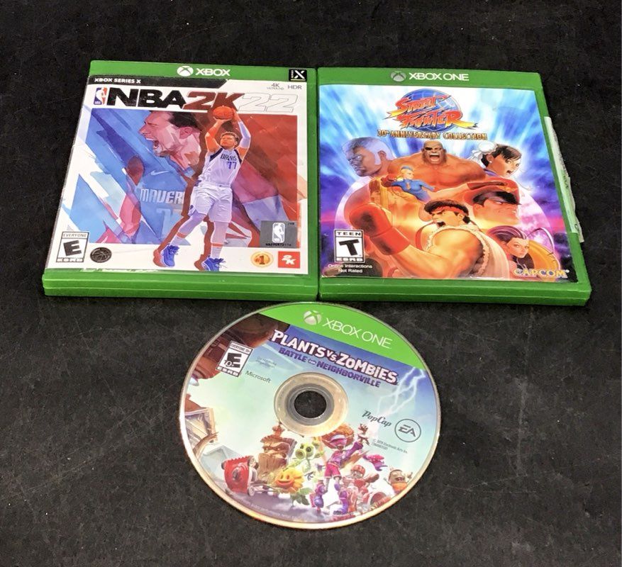 GTA V Sekiro 12 Xbox One Game Lot Call of Duty Assassin's Creed NBA 2K22