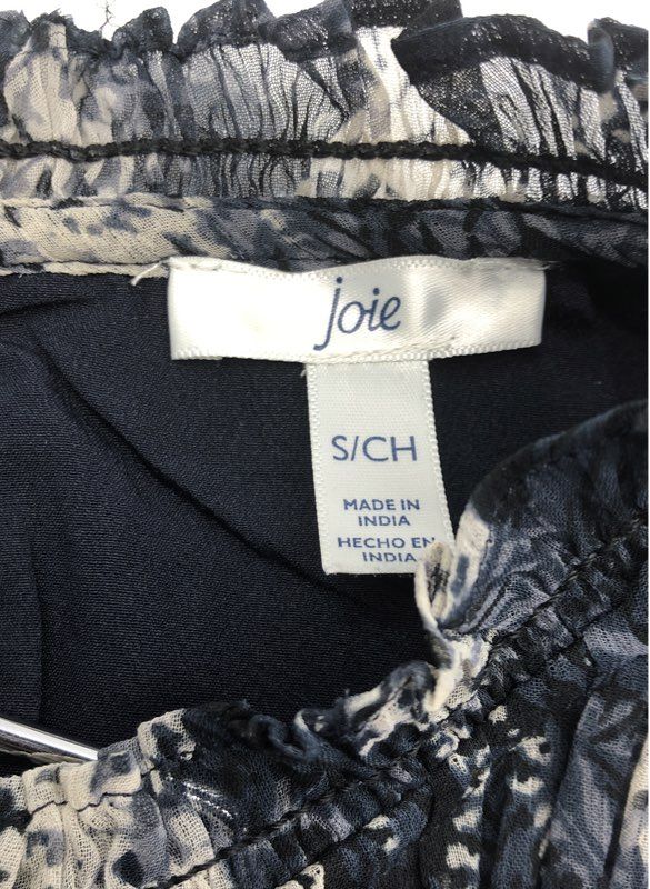 NWT Joie Women's Baltic Print Sleeveless Mock Neck Smocked Dress Sz S