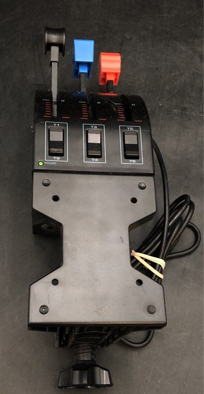 Logitech Throttle Quadrant Axis Levers Simulation Controller
