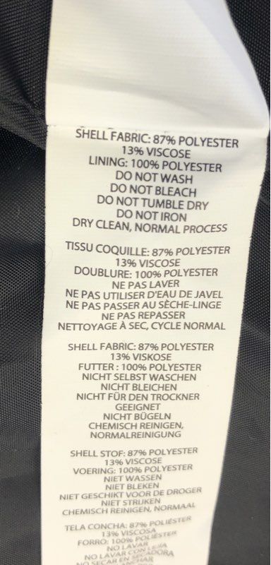 NWT Nasty Gal Collection Women's Black Overcoat - Size 6