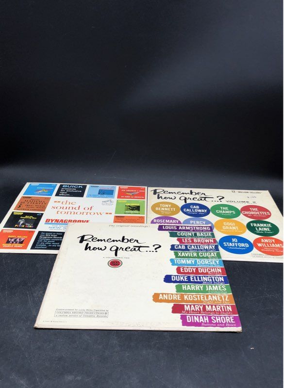 Dynagroove The Sound Of Tomorrow & More Vinyl Records Lot