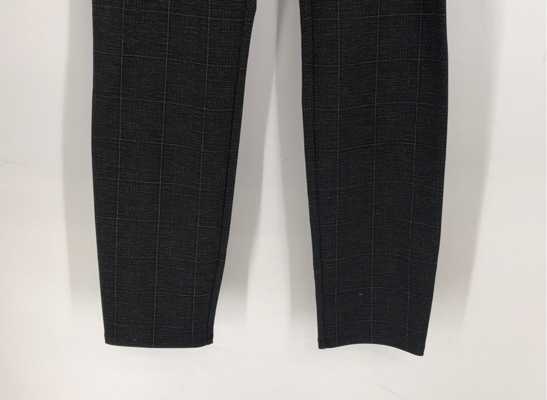 NWT Max Studio Women's Black Plaid Dress Pants - Size Large