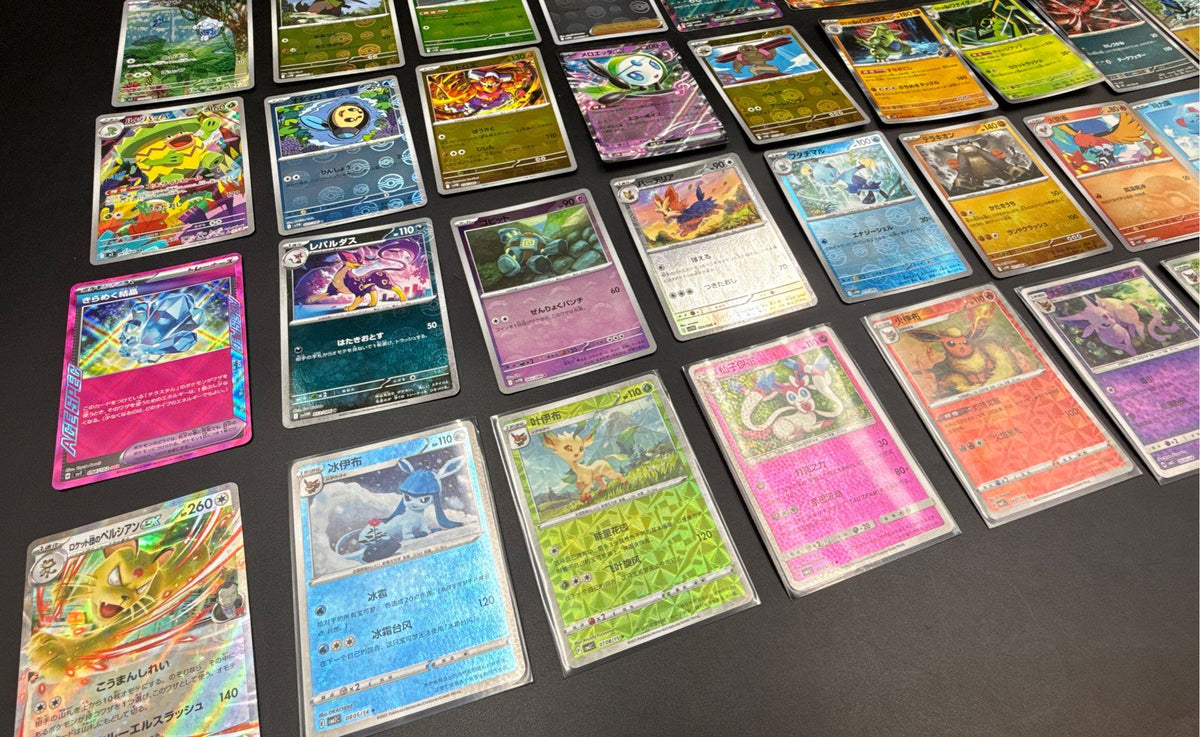 Pokemon Card Lot Modern Mixed Japanese Korean EX Holos 55 Cards See Photos