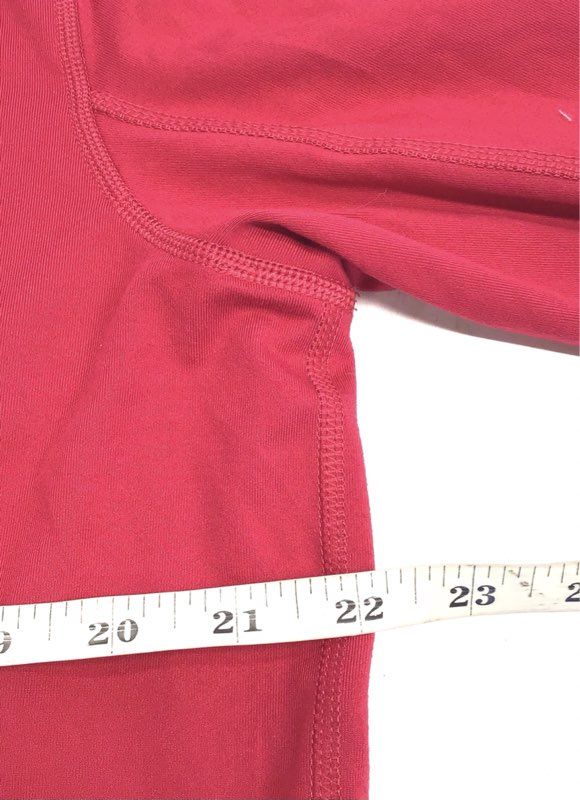 Fourlaps x Peloton Men's Red Quarter Zip Pullover Activewear Performance Sz L