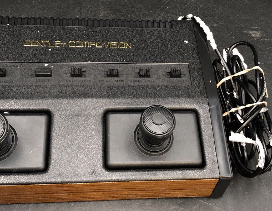 Bentley Compu-Vision 1970s Vintage Pong Video Game System Console In Box
