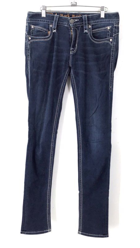 Rock Revival Women's Blue Denim Skinny Jeans - Size 29