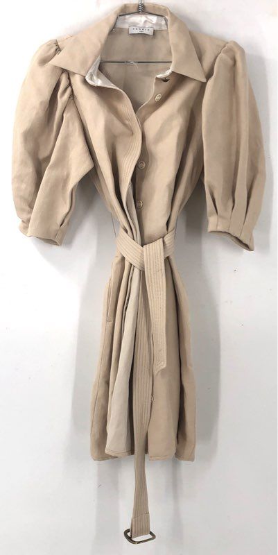 Sandro Paris Women's Tan Shirt Dress