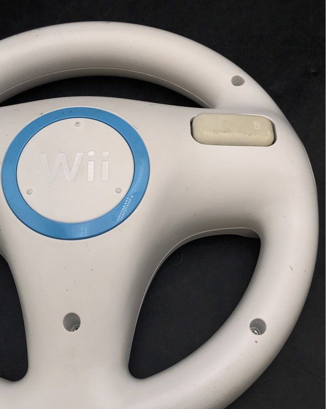Nintendo Wii Steering Wheel Lot of 3 OEM Official Racing Wheels RVL-024