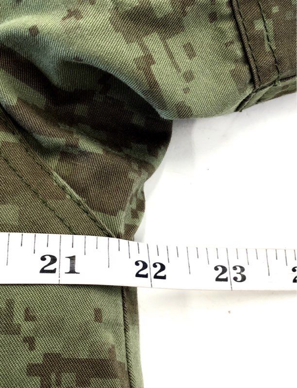 A + G Camouflage Overcoat - Size Measured