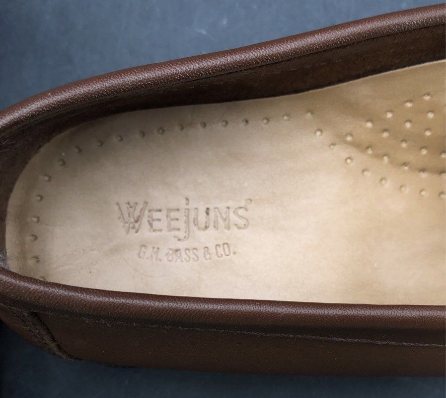G.H. Bass Weejuns Kathleen Brown Leather Penny Loafers Women's Size 7 M