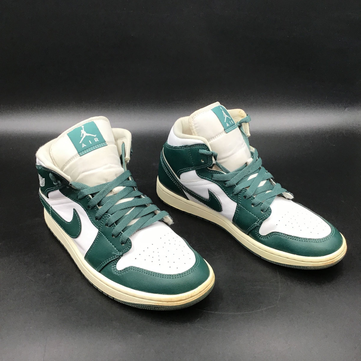Nike Air Jordan 1 Women's 'Oxidized Green' Sneakers-Size: 10 (+COA)