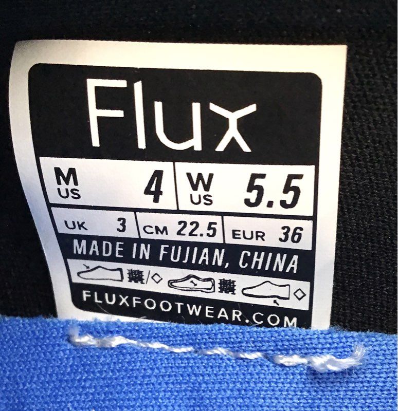 Flux Men's Gray Athletic Shoes - Size 4