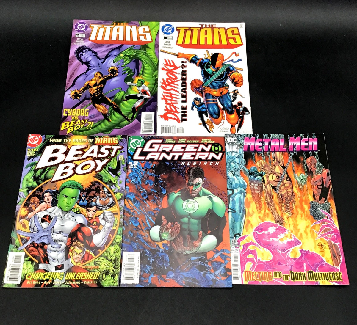 DC Green Lantern: Rebirth, The Titans And More Comic Books Mixed Lot