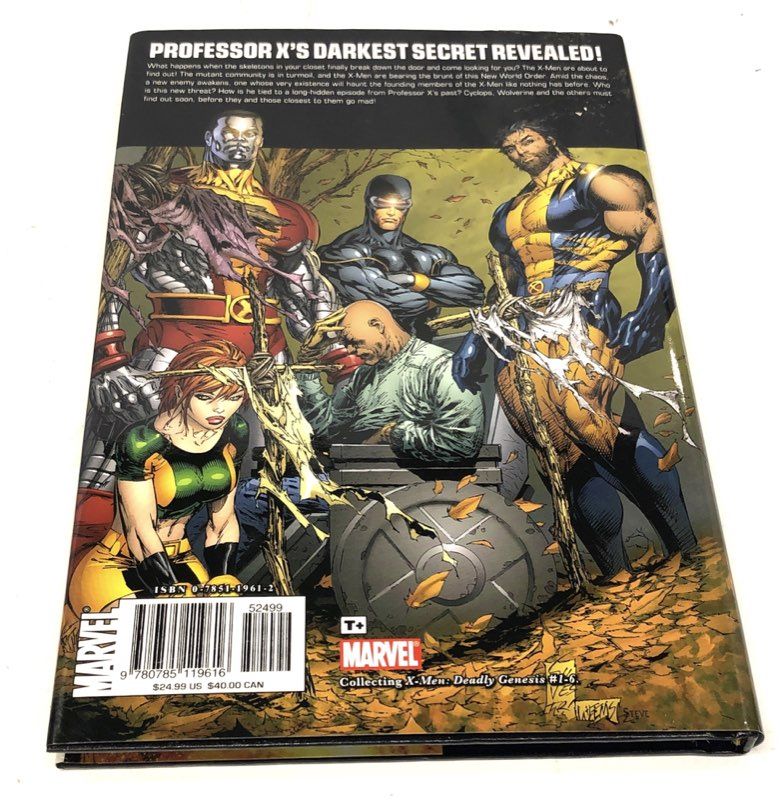 Marvel 1602 & X-Men Deadly Genesis Graphic Novel Lot 3 Hardcover TPB Marvel