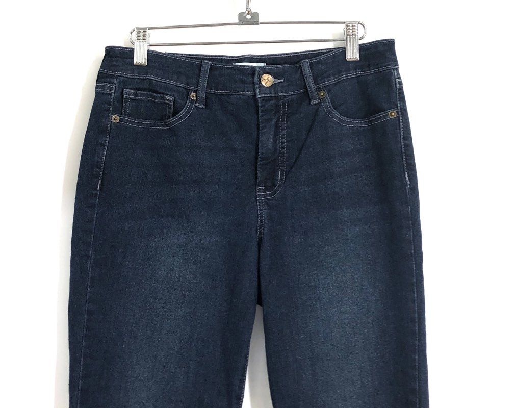 Jessica Simpson Women's Dark Blue Wash Stretch Denim Skinny Jeans Size 8