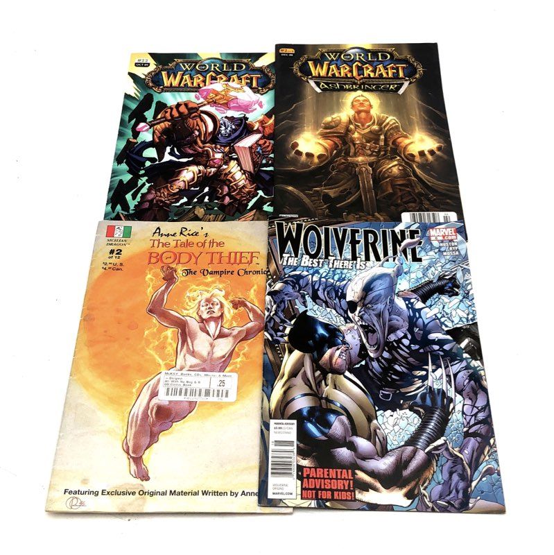 Comic Book Lot Marvel DC Image Valiant 1970s-2000s Superhero Approximately 25