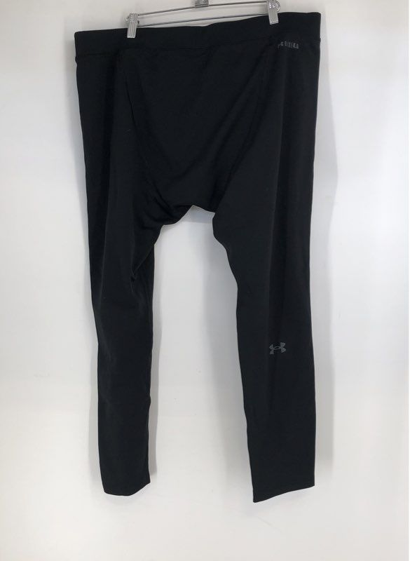 NWT Under Armour Men's Black Compression Leggings - Size 3XL