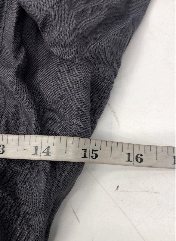 Life in Progress Women's Gray Open Front Utility Rayon Jacket Epaulettes Sz XS