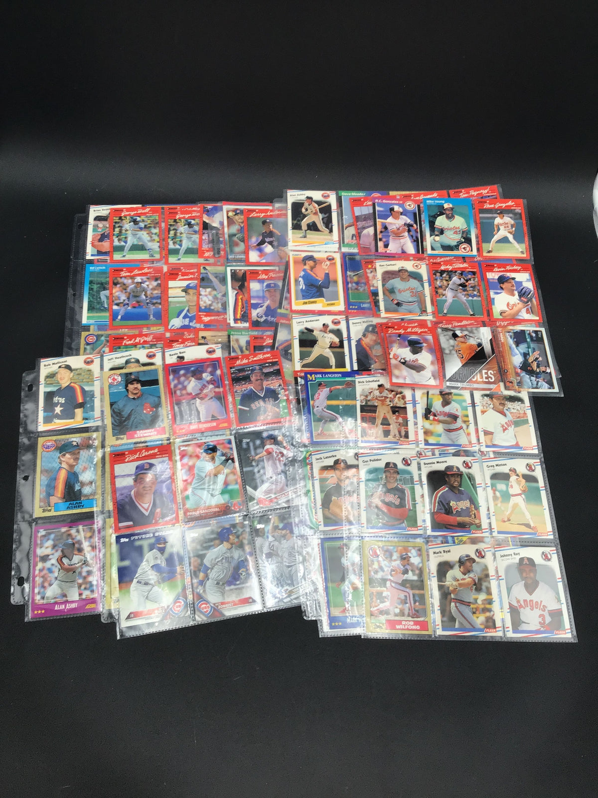 Lot Of Baseball MLB Cards. Medium Box, Unsorted