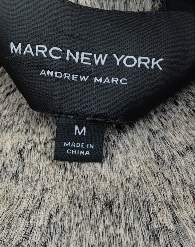 Marc New York Women&#39;s Black Vest- Size Medium