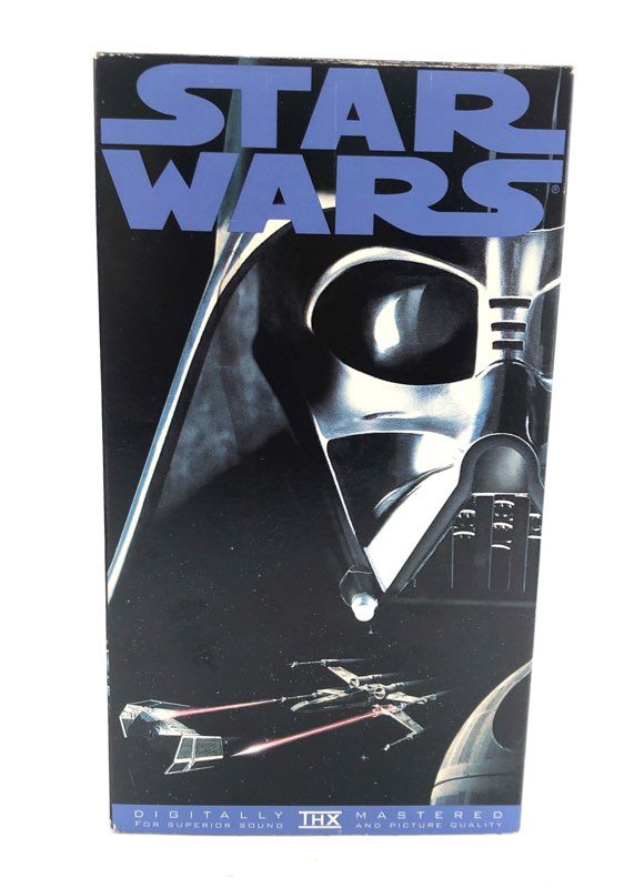 Star Wars Trilogy VHS 3 Tape Box Set 1995 THX Mastered A New Hope Empire Jedi