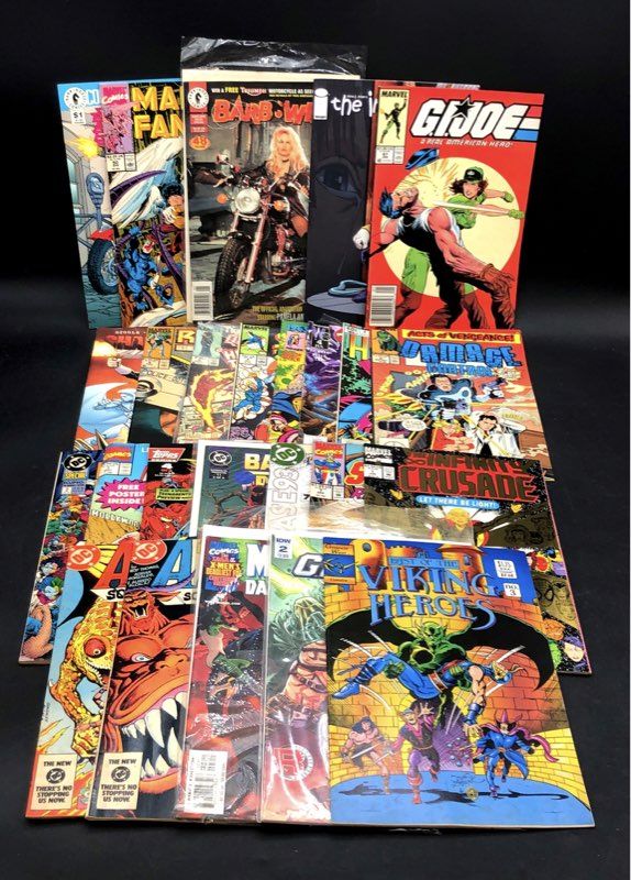 Comic Book Lot Marvel DC Image 1980s-90s Superhero