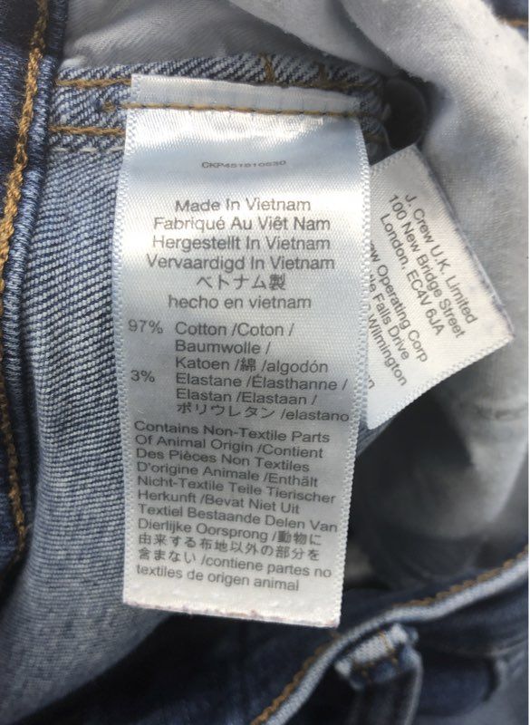Madewell Women's 10" High-Rise Skinny Jeans Blue Distressed Sz 26 Lot of 2